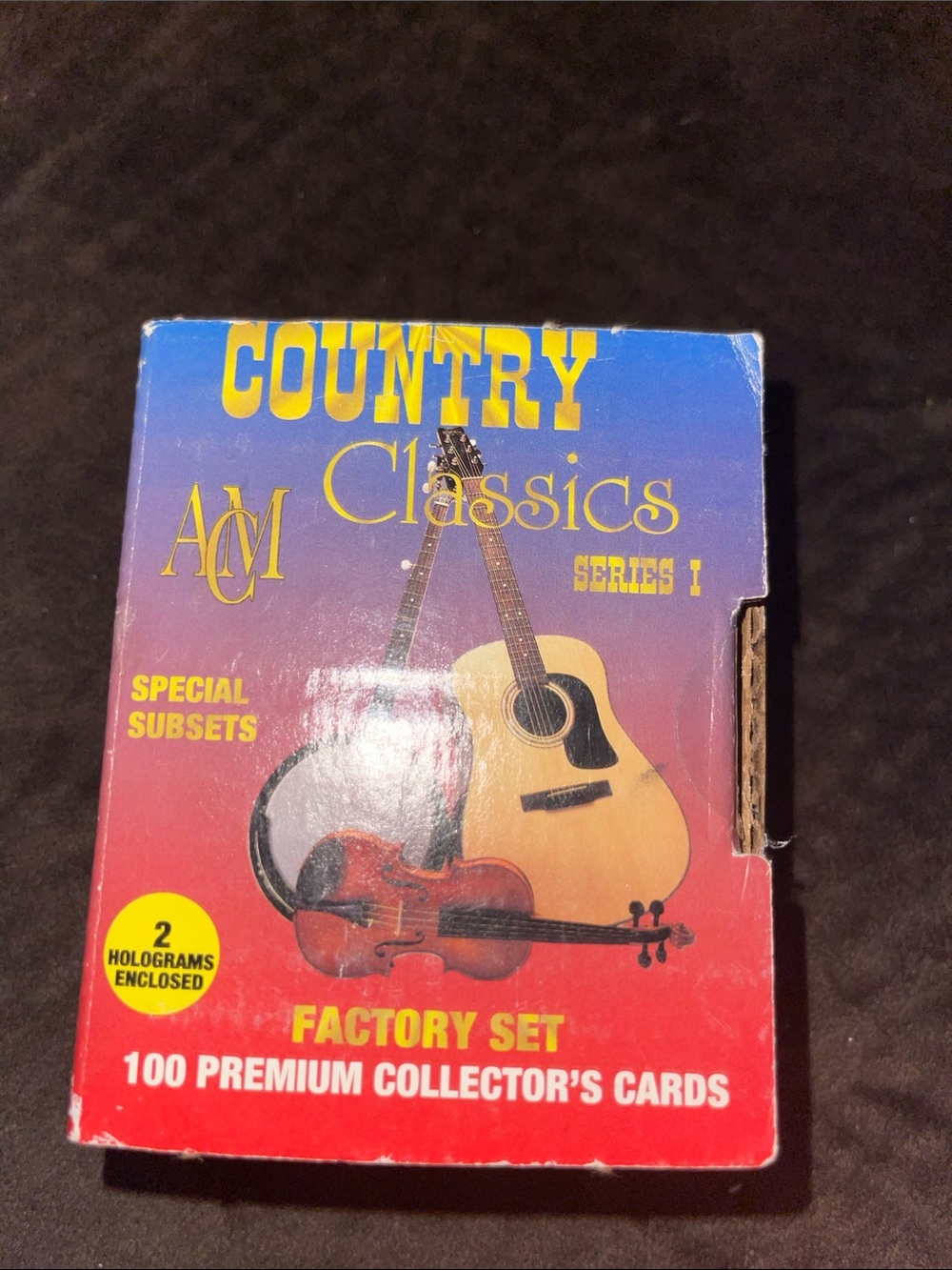 Country Classics Series I Factory Set - Blue/Red Collector Cards